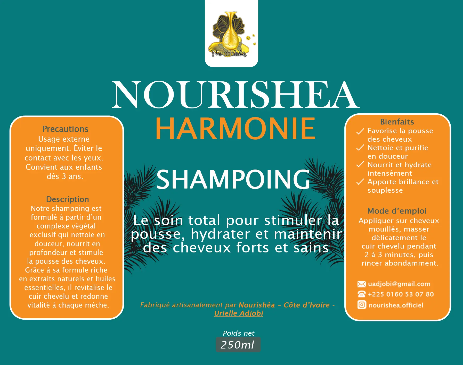 Nourishea Harmonie Shampoing Modifié